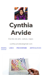 Mobile Screenshot of cynthiaarvide.com
